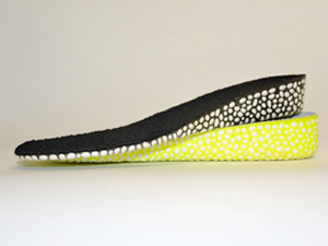 E-TPU?澆筑增高鞋墊